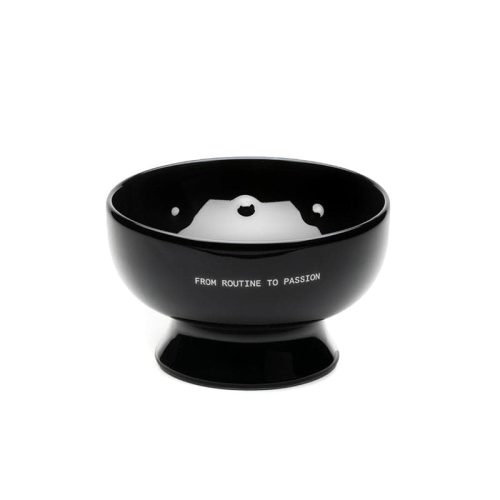 Porcelain Shaving Bowl Dark Back