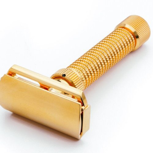 Ambassador Adjustable Stainless Steel DE Safety Razor (Choose Style) - Rex Supply Co. Safety Razor Rex Supply Co. Deluxe Gold