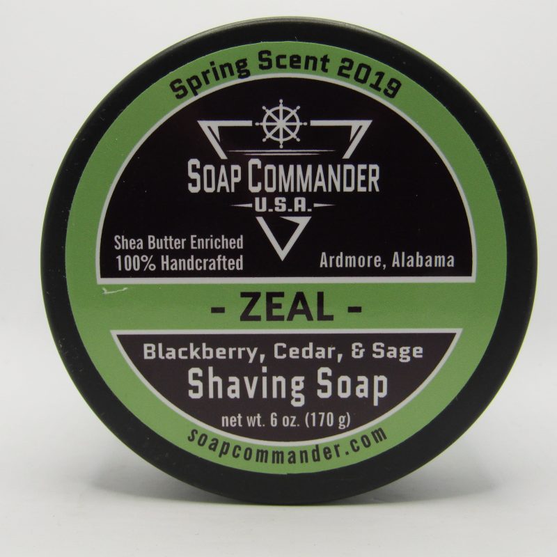 Zeal Shaving Soap by Soap Commander 1